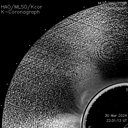 Movie of a CME that occurred on March 30, 2024