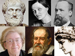 Composite of solar scientists