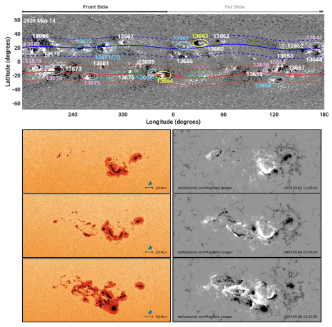 Global-scale toroid patterns