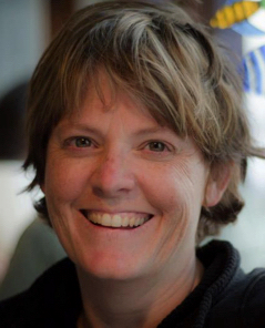 Sarah Gibson smiling